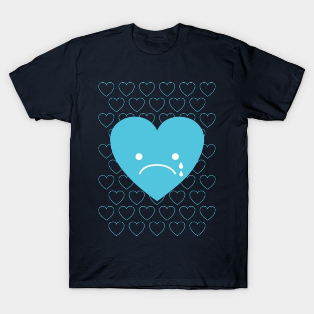 Sad Valentine T-Shirt by littleoddforest